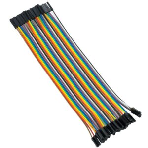 Przewody połączeniowe 20cm 40szt żeńsko-żeńskie