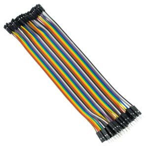 Przewody połączeniowe 20cm 40szt żeńsko-męskie