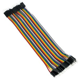 Przewody połączeniowe 20cm 40szt męsko-męskie