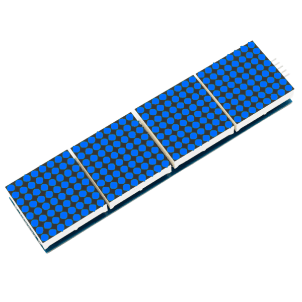 MAX7219_4MATRIX_blue