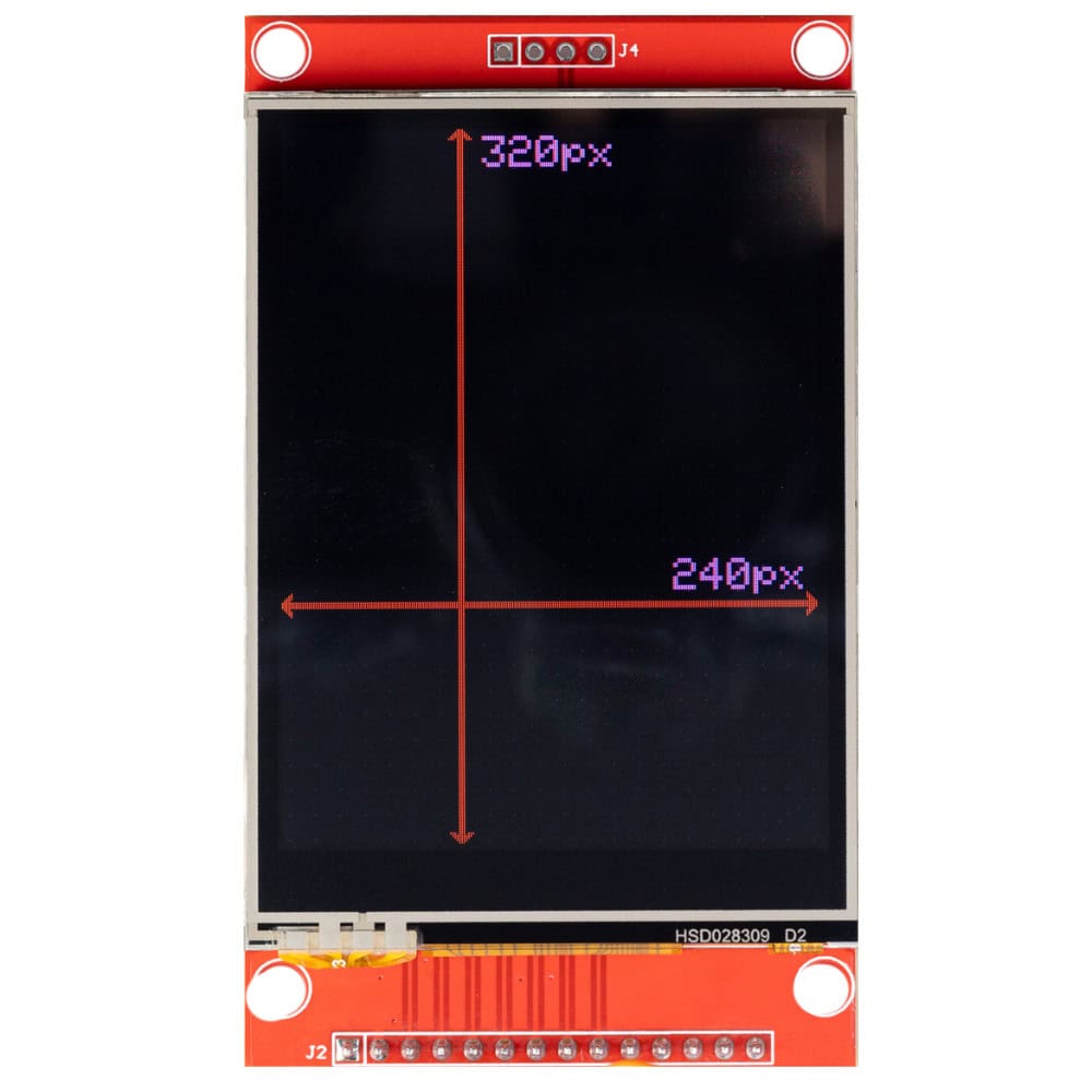 Wyświetlacz dotykowy TFT LCD 2,8