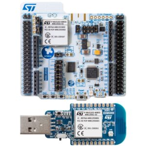 STM32 P-NUCLEO-WB55 Nucleo-64 z STM32STM32WB55RG  ARM Cortex-M4/M0+ BLE + Dongle USB