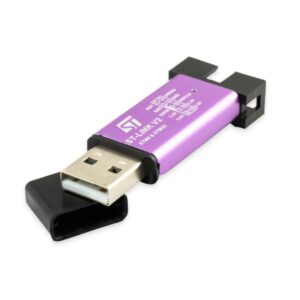 Programator ST-Link V2 do STM32 i STM8 fioletowy