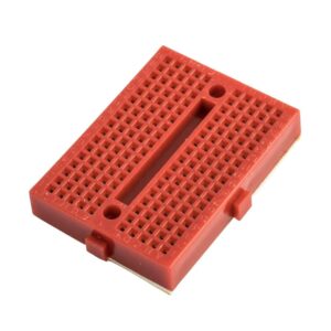 Płytka stykowa mini 170 pól czerwona