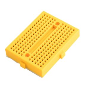 Płytka stykowa mini 170 pól żółta