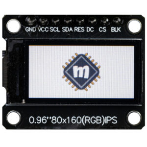 Wyświetlacz graficzny TFT IPS 0,96" 160x80px SPI