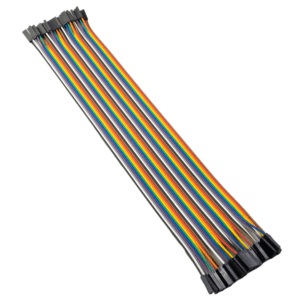 Przewody połączeniowe 30cm 40szt żeńsko-żeńskie