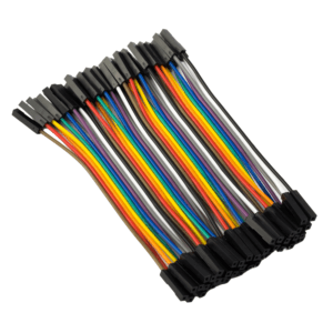 Przewody połączeniowe 10cm 40szt żeńsko-żeńskie