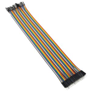 Przewody połączeniowe 30cm 40szt żeńsko-męskie