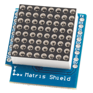 Moduł z matrycą LED 8x8 do Wemos D1 Mini