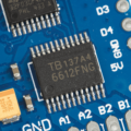 Moduł ze sterownikiem silników DC TB6612FNG do Wemos D1 Mini (6)