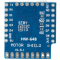 Moduł ze sterownikiem silników DC TB6612FNG do Wemos D1 Mini (9)
