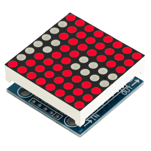 Wyswietlacz-Matryca-LED-8x8-MAX7219-LED-RED