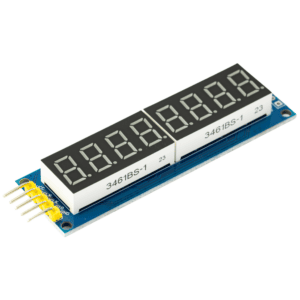 Wyświetlacz LED 8-cyfrowy HC595