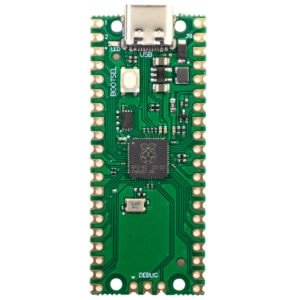 Płytka z mikrokontrolerem RP2040 z USB-C zielona