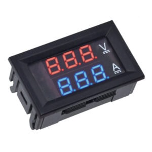 Woltomierz Amperomierz panelowy LED 100A 0-100V DC