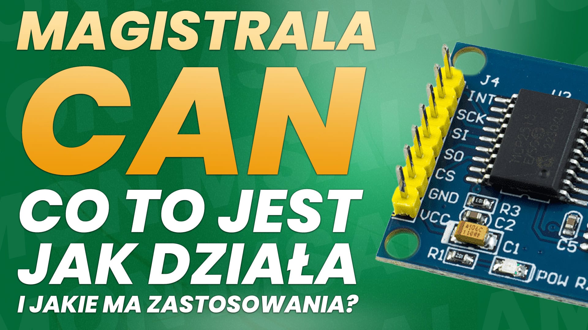 Magistrala CAN – co to jest, jak działa i jakie ma zastosowania?