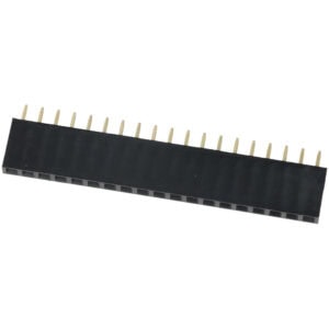 Gniazdo goldpin 1x19 pin żeńskie proste 2.54mm