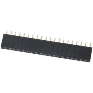 Gniazdo goldpin 1x20 pin żeńskie proste 2.54mm