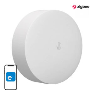 Inteligentny czujnik temperatury i wilgotności ZigBee Sonoff SNZB-02P okrągły