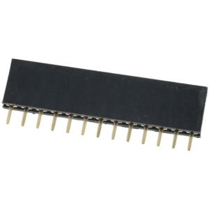 Gniazdo goldpin 1x13 pin żeńskie proste 2.54mm