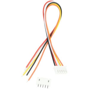 Przewód + Gniazdo JST-HX 2,54mm 20cm 5 Pin