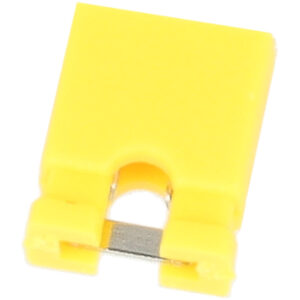 Zworka jumper 2,54mm - 10 sztuk Żółty