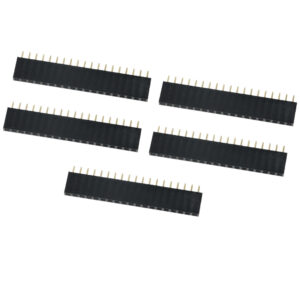 Gniazdo goldpin 1x19 pin żeńskie proste 2.54mm - 5 sztuk