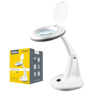 Lampa z lupą na stół 5D 6W Rebel 6500K