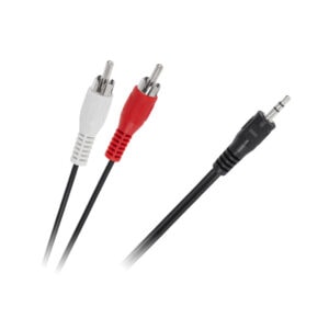 Kabel JACK 3,5 mm – 2 x RCA 1,5 m